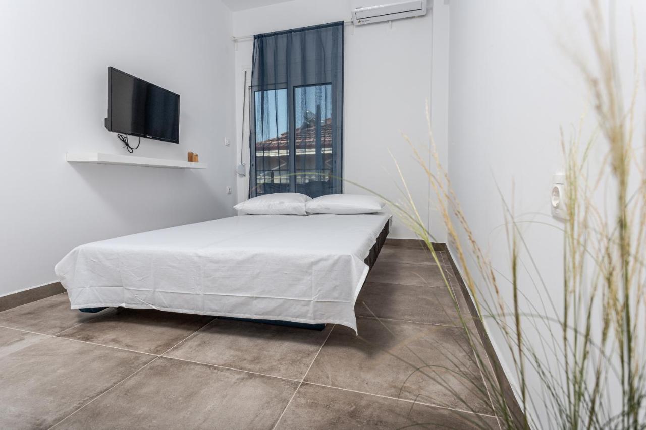 Halkidiki beach apartments Nea Kalikratia Vergia beach Nea Kallikrateia Exteriör bild