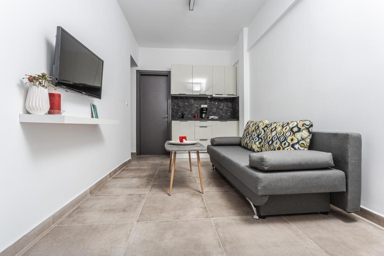 Halkidiki beach apartments Nea Kalikratia Vergia beach Nea Kallikrateia Exteriör bild